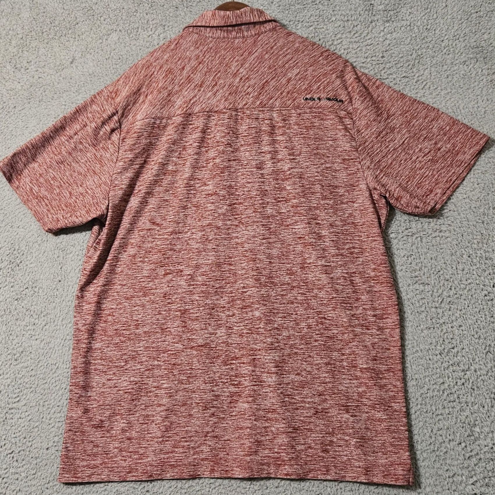 Under Armour Under Armour Golf Polo Shirt Men's Large Red Short Sleeve Heatgear Elevated Size US L / EU 52-54 / 3 - 2 Thumbnail