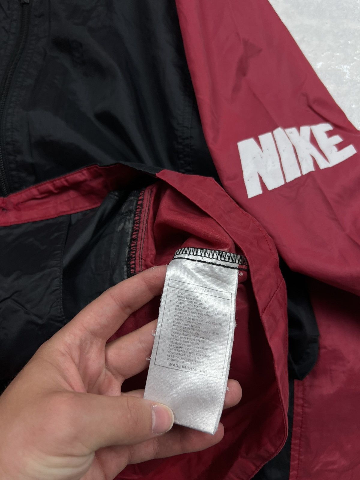 Nike 90s Nike Triple Logo Vintage Y2K Oversized Retro Jacket Size US L / EU 52-54 / 3 - 8 Thumbnail