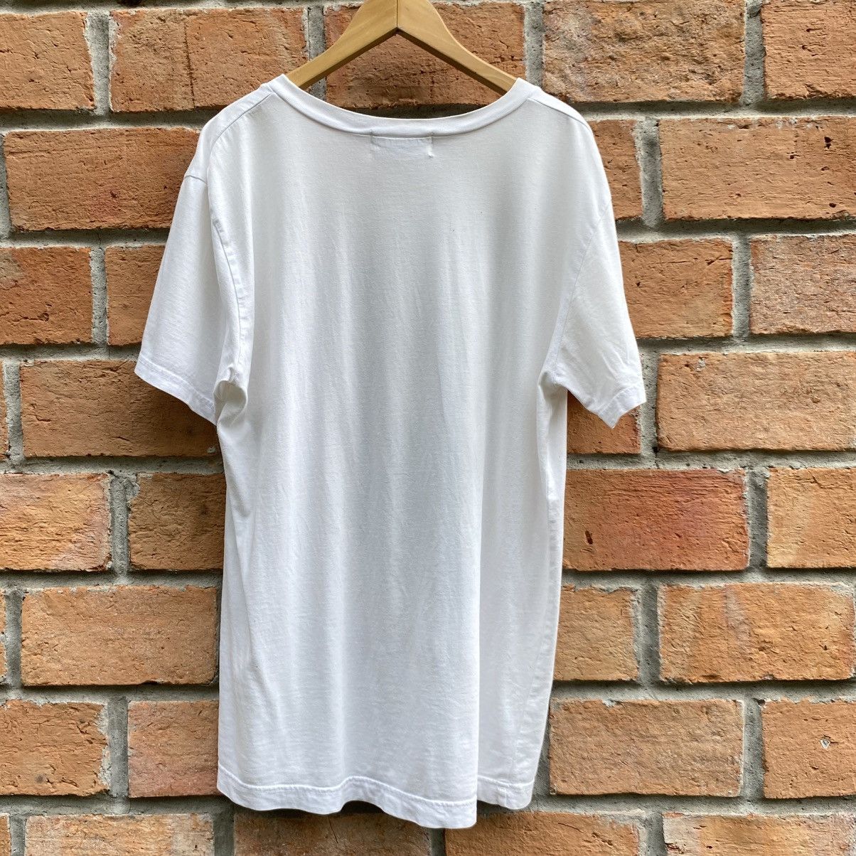 Ne-Net Ne-Net White T-shirt with Black Bunny Print Size US M / EU 48-50 / 2 - 4 Thumbnail