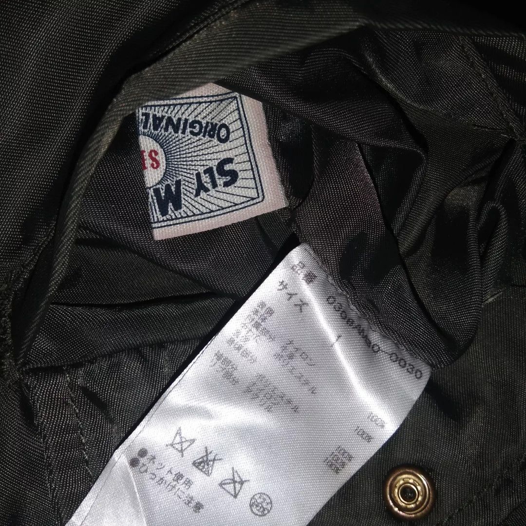 Japanese Brand Reversible Army MA-1Jacket fleece women💣💥 Size ONE SIZE - 4 Thumbnail