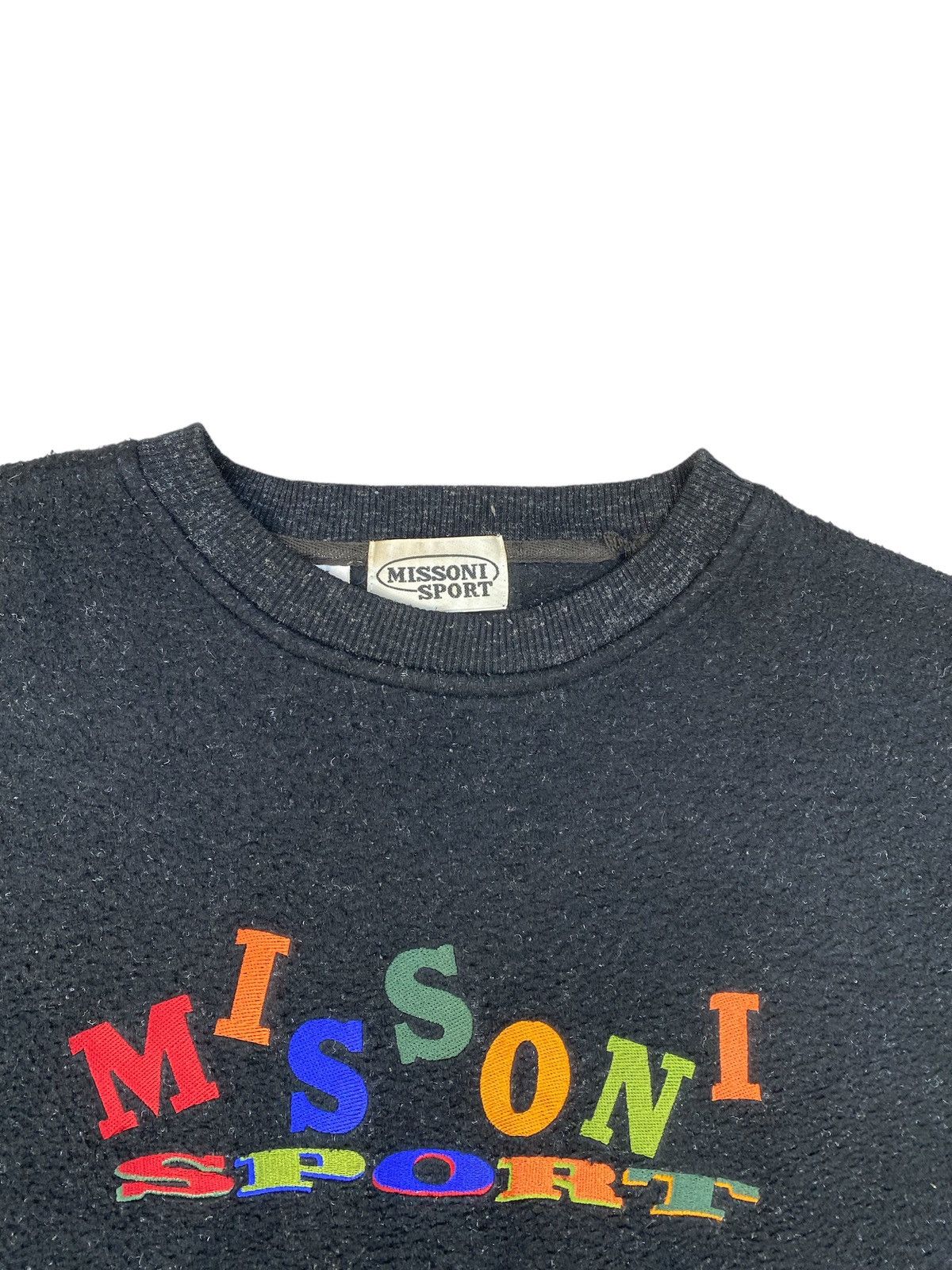 Designer × Missoni × Vintage Vintage 70's MISSONI SPORT Sweatshirt rare Size US L / EU 52-54 / 3 - 9 Thumbnail