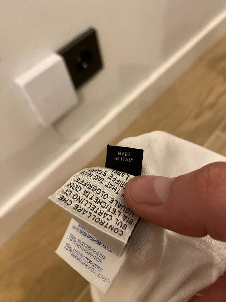 Versace Versace Jeans Couture White Shirt Size US L / EU 52-54 / 3 - 8 Thumbnail