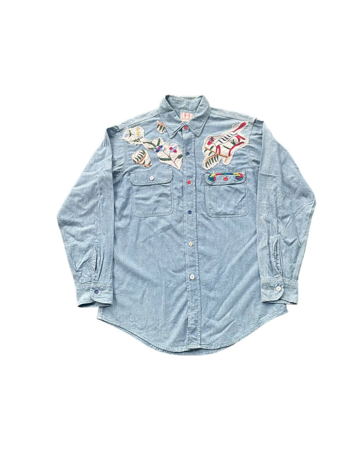 Big Mac × Designer Big Mac H Mr Very Goodman Chambary Shirt Size US M / EU 48-50 / 2 - 1 Thumbnail