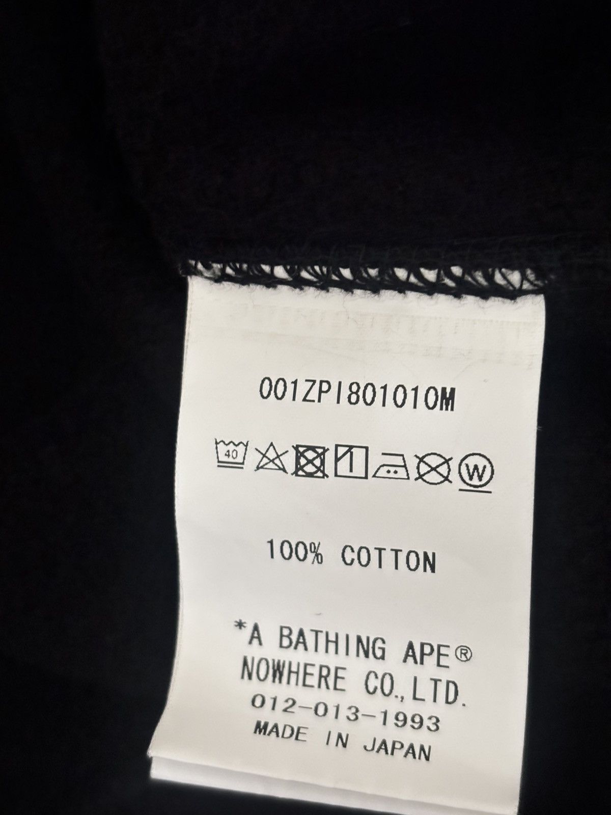 Bape Authentic ape bape tiger shark full zip hoodie XL good used Size US XL / EU 56 / 4 - 12 Thumbnail