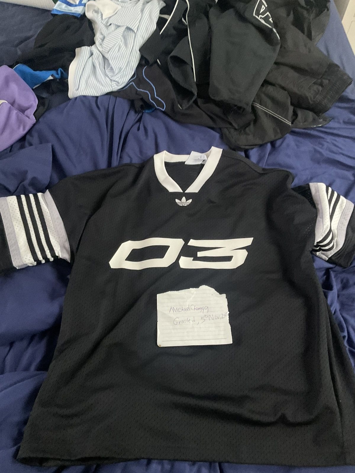 Adidas Adidas football jersey black Size US L / EU 52-54 / 3 - 1 Thumbnail