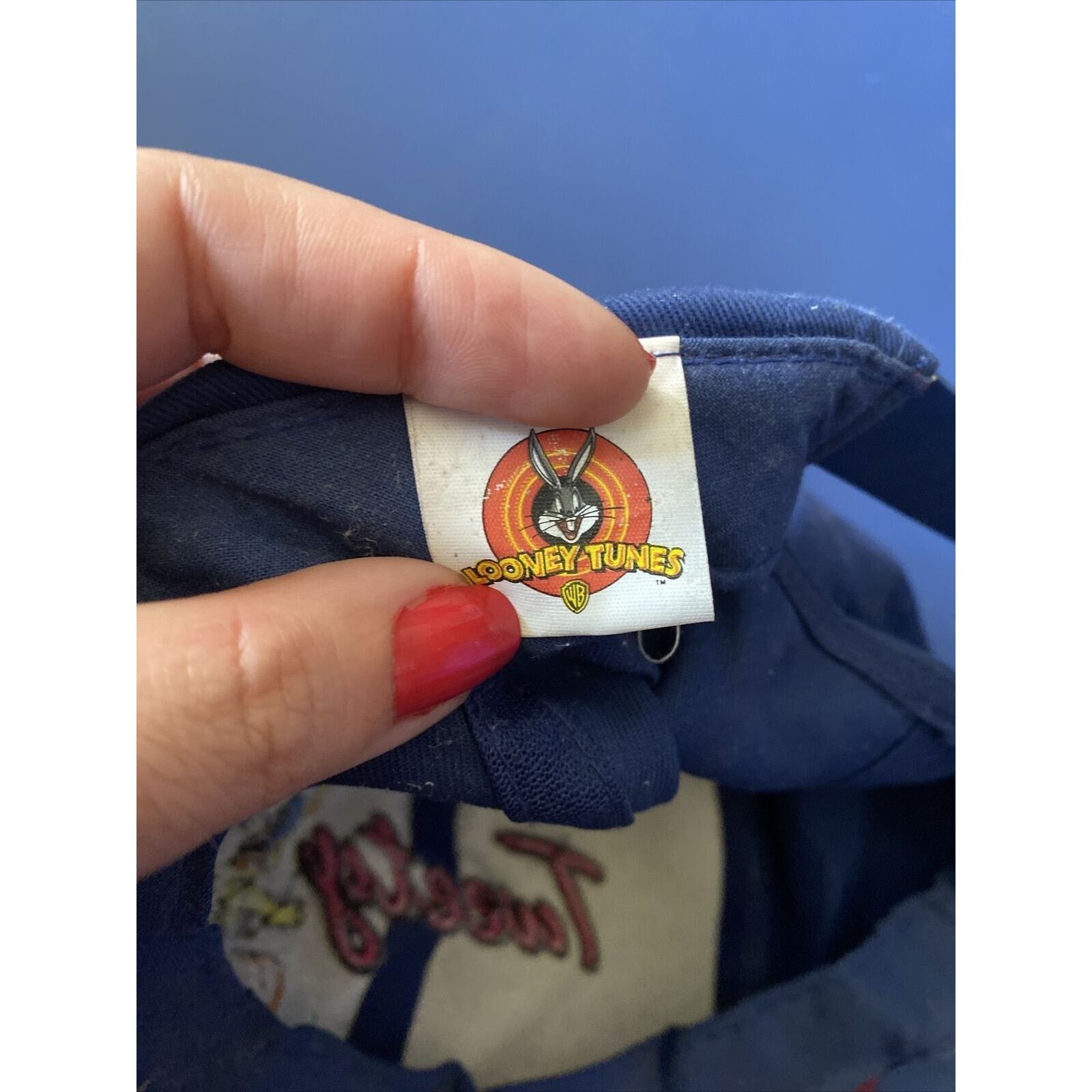Warner Bros Vintage Hat Looney Tunes Tweety Bird Snapback Cap 1997 Size ONE SIZE - 9 Thumbnail
