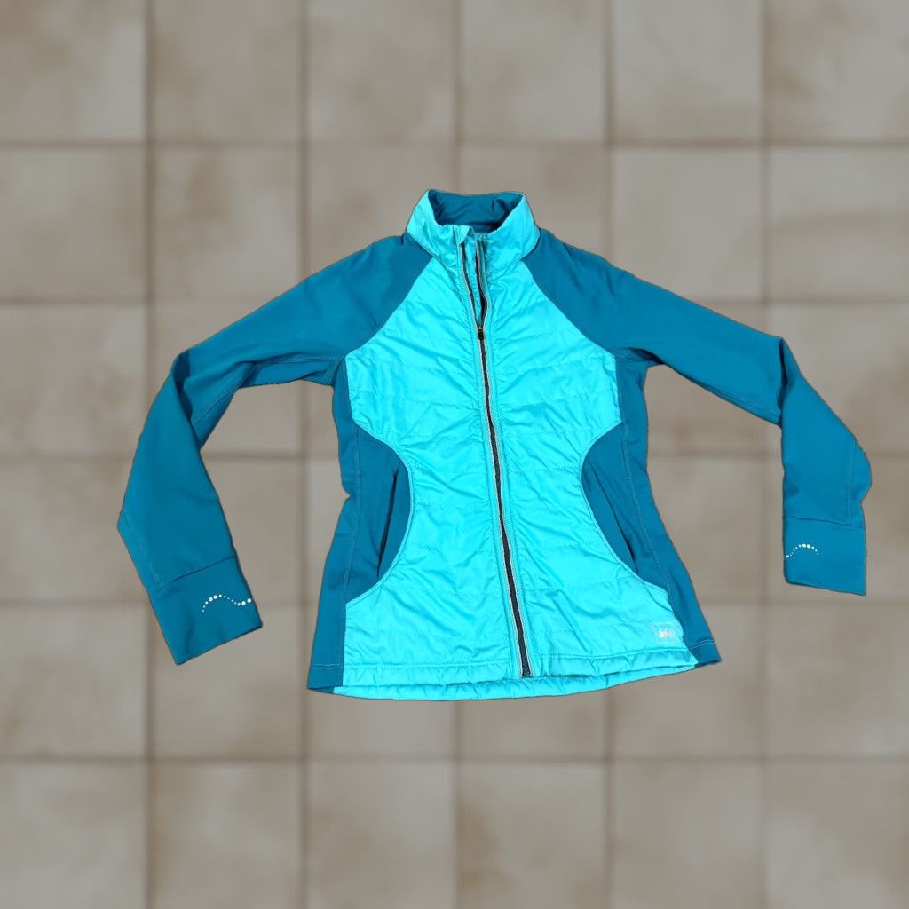 Vintage REI Jacket Womens XXS Blue Full Zip Lightweight Windbreaker Outdoor Hiking Size XXS / US 00 / IT 34 - 1 Thumbnail