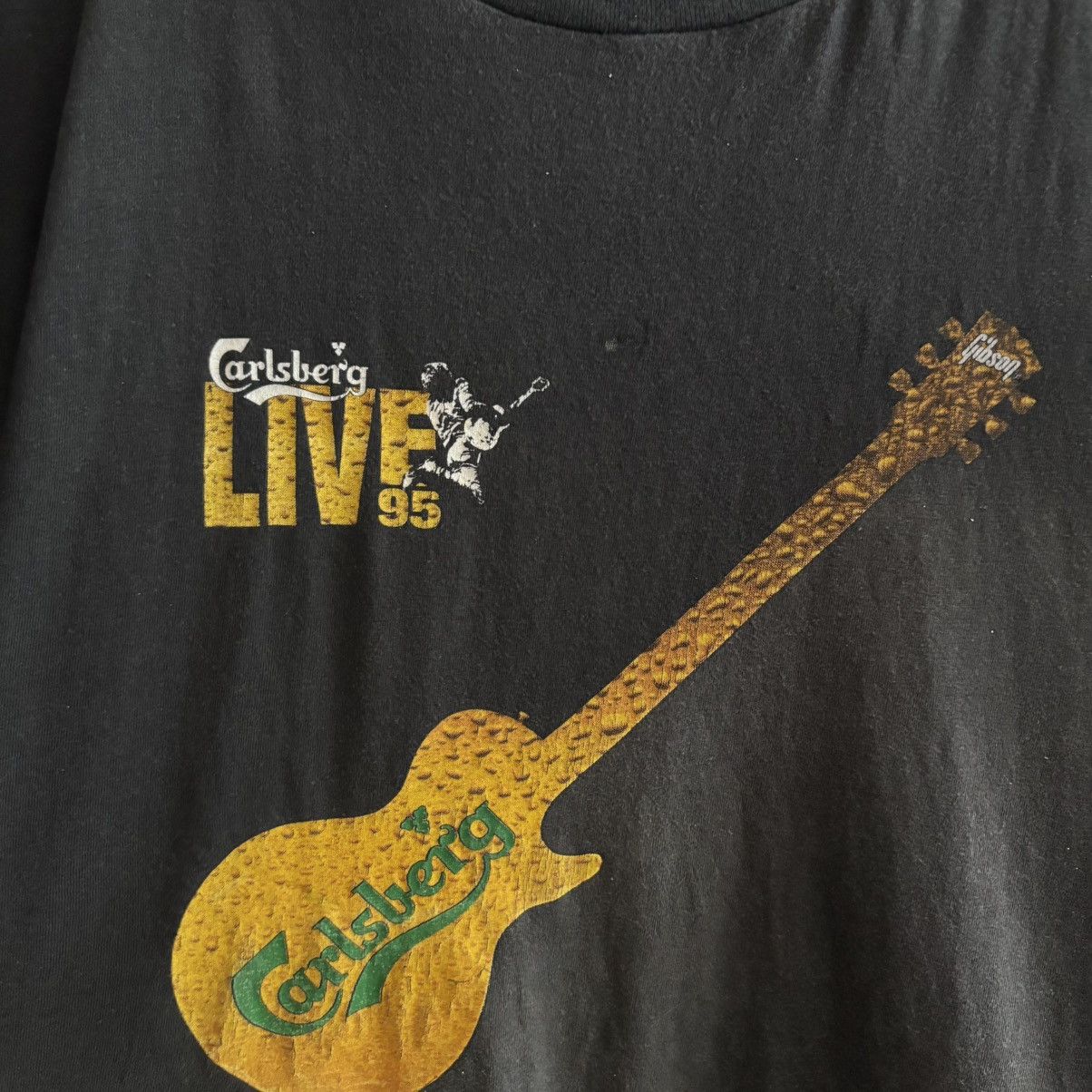 Vintage Vintage Distressed Carlsberg Beer Live SS95 Gipson Grunge Size US XL / EU 56 / 4 - 3 Thumbnail