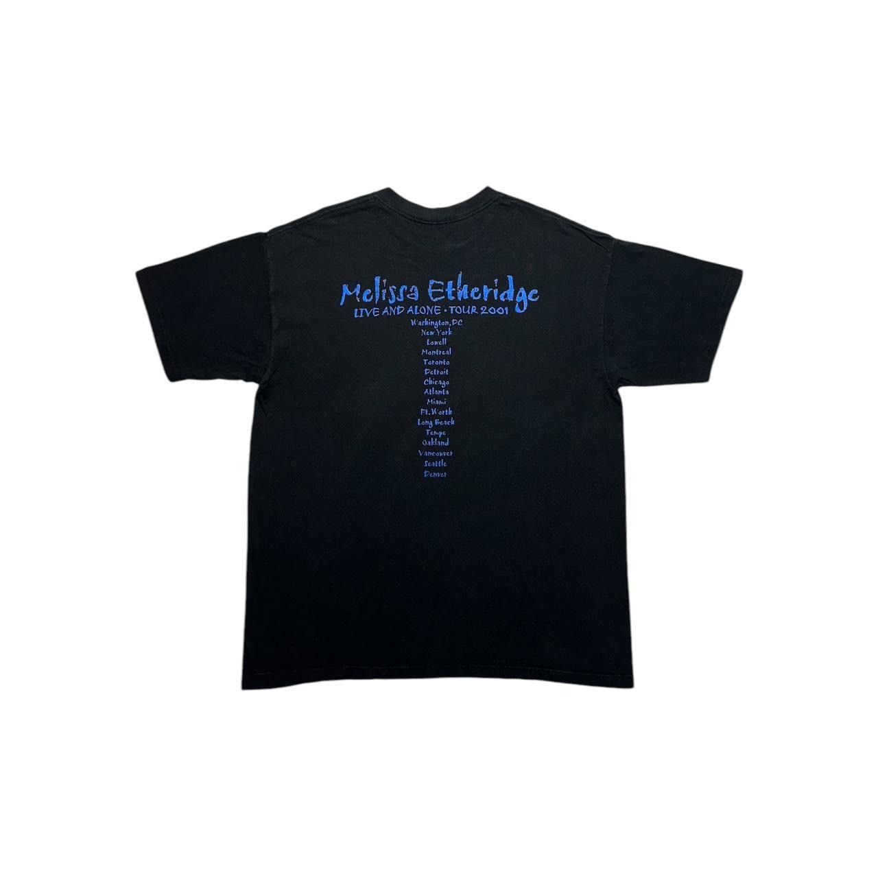 Band Tees × Hanes × Vintage Melissa Etheridge 2001 Tour T-Shirt Size US XL / EU 56 / 4 - 2 Thumbnail