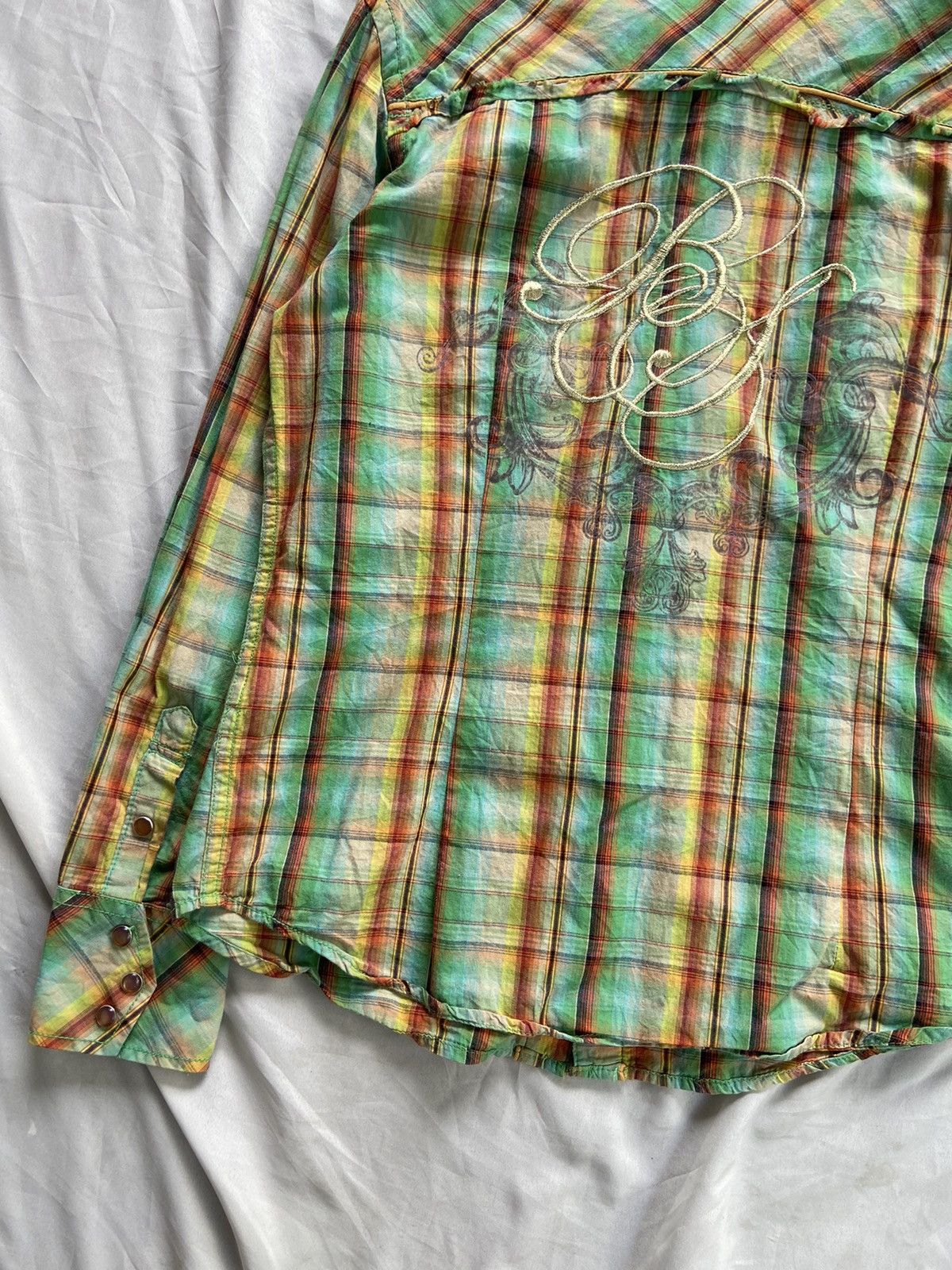 Japanese Brand BEACH SOUND BUTTON DOWN SHIRT Size US M / EU 48-50 / 2 - 15 Thumbnail