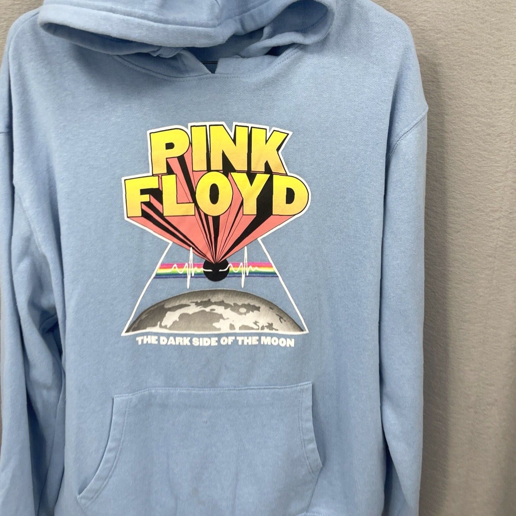 Vintage Pink Floyd The Dark Side Of The Moon Men’s Size XXL Blue Oversized Pullover Hoodie Mens Graphic Print 2XL Fashion Rock & Roll Regular Casual Size US XXL / EU 58 / 5 - 5 Thumbnail