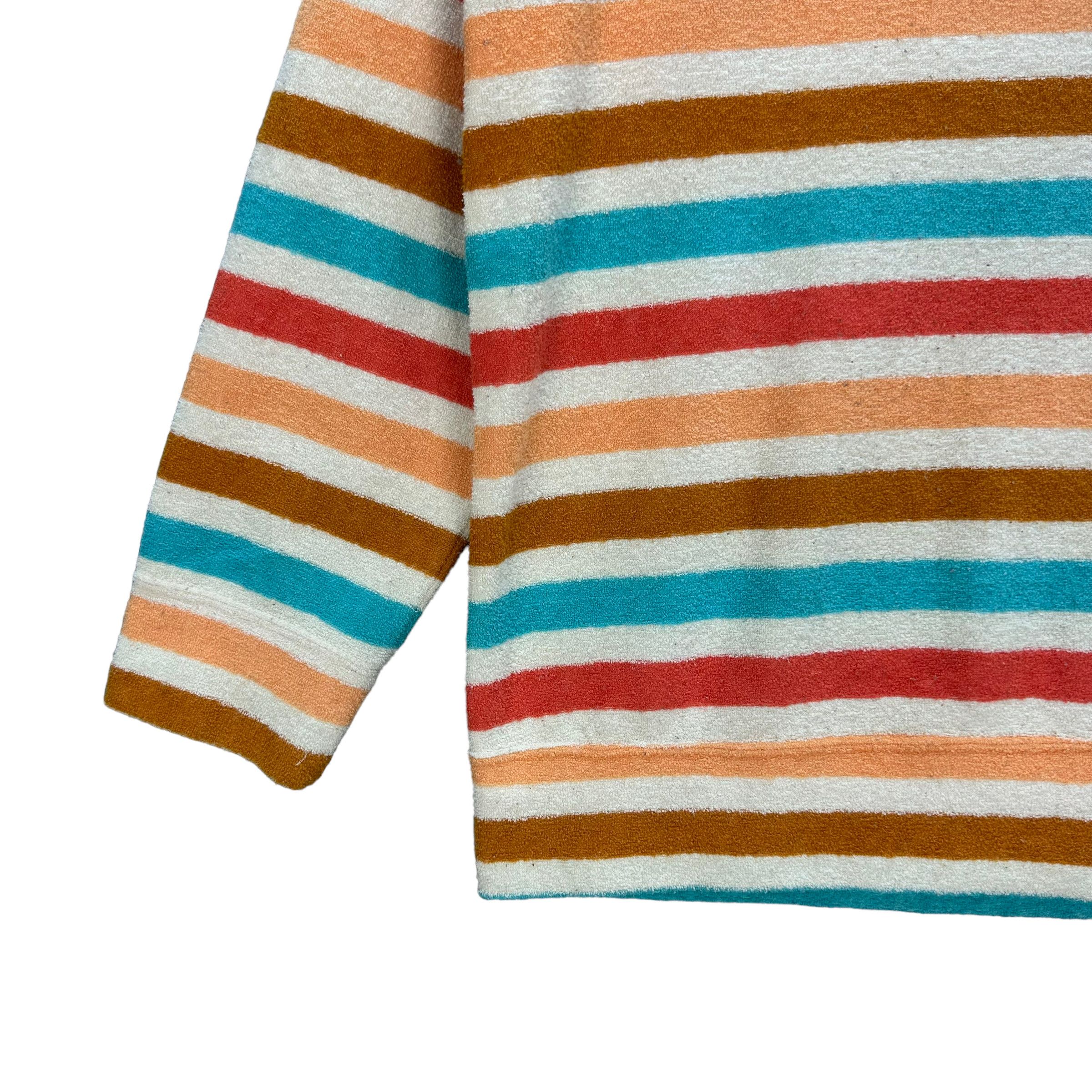 Tsumori Chisato TSUMORI CHISATO SLEEP STRIPED FLEECE #7774-170 Size M / US 6-8 / IT 42-44 - 5 Thumbnail