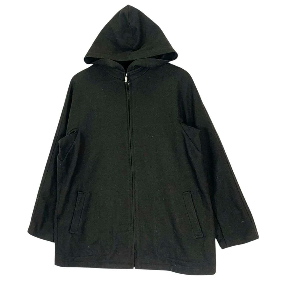 Calvin Klein Vintage Calvin Klein Coats Wool Jacket Hoodie Size US M / EU 48-50 / 2 - 3 Thumbnail