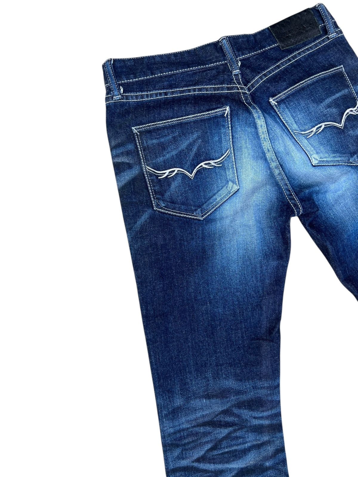 CIVARIZE FUGA Japan Clawmark Stretch Denim Jeans Size US 29 - 16 Thumbnail