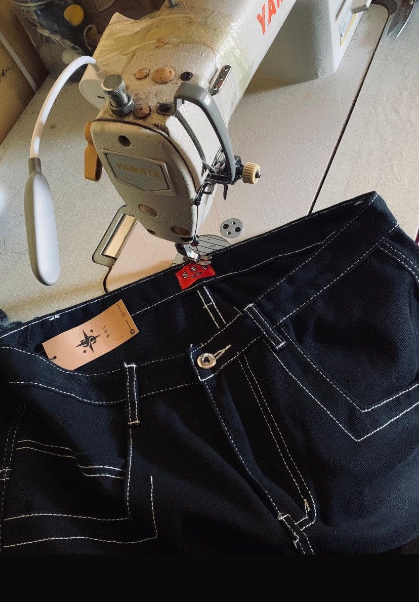 Designer × JNCO × Vintage Baggy Jeans SFL edition Size US 33 - 2 Thumbnail