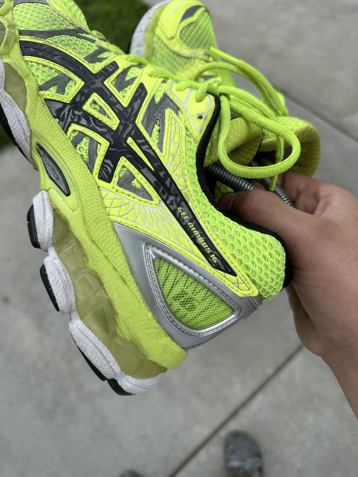 Asics Asics Gel Nimbus 16 green Size US 9 / IT 39 - 2 Thumbnail