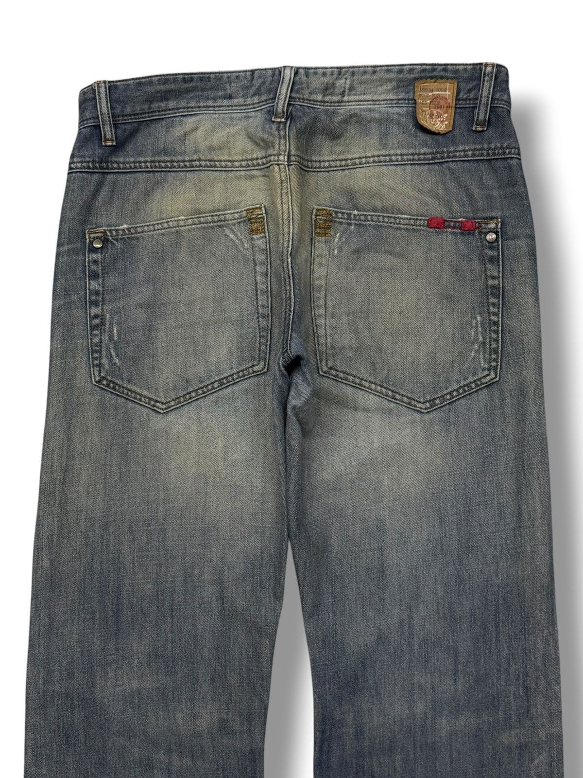 Zara Vintage Zara Man Denim Jeans | Vintage Fade | Wide Leg | W34 Size US 34 / EU 50 - 5 Thumbnail
