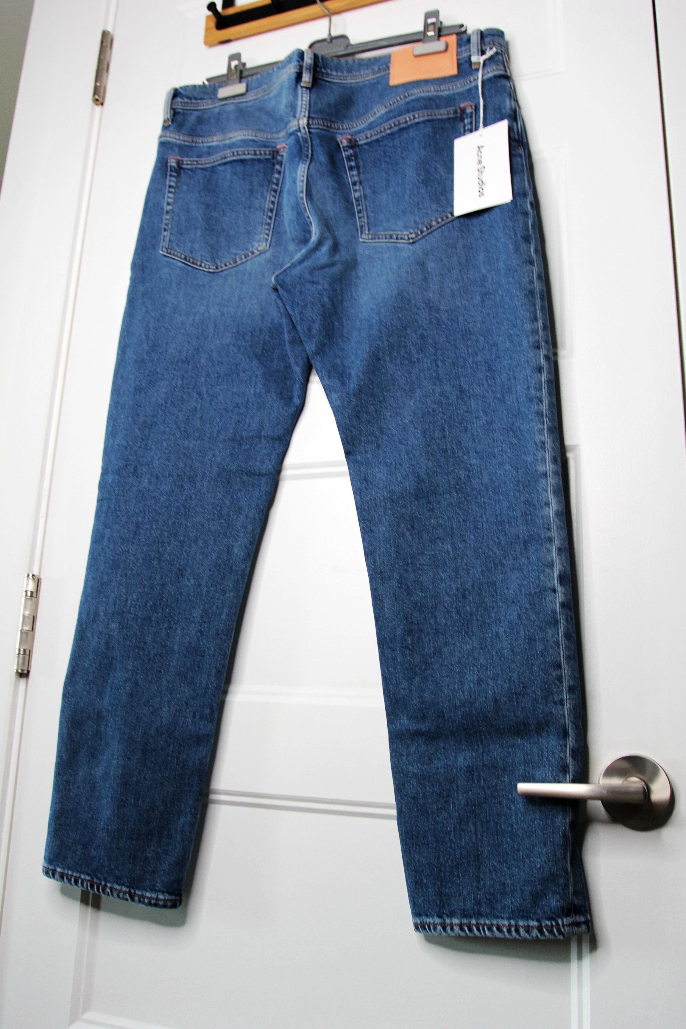 Acne Studios BNWT SS23 ACNE STUDIOS RIVER MID BLUE SLIM FIT JEANS 36 Size US 36 / EU 52 - 7 Thumbnail