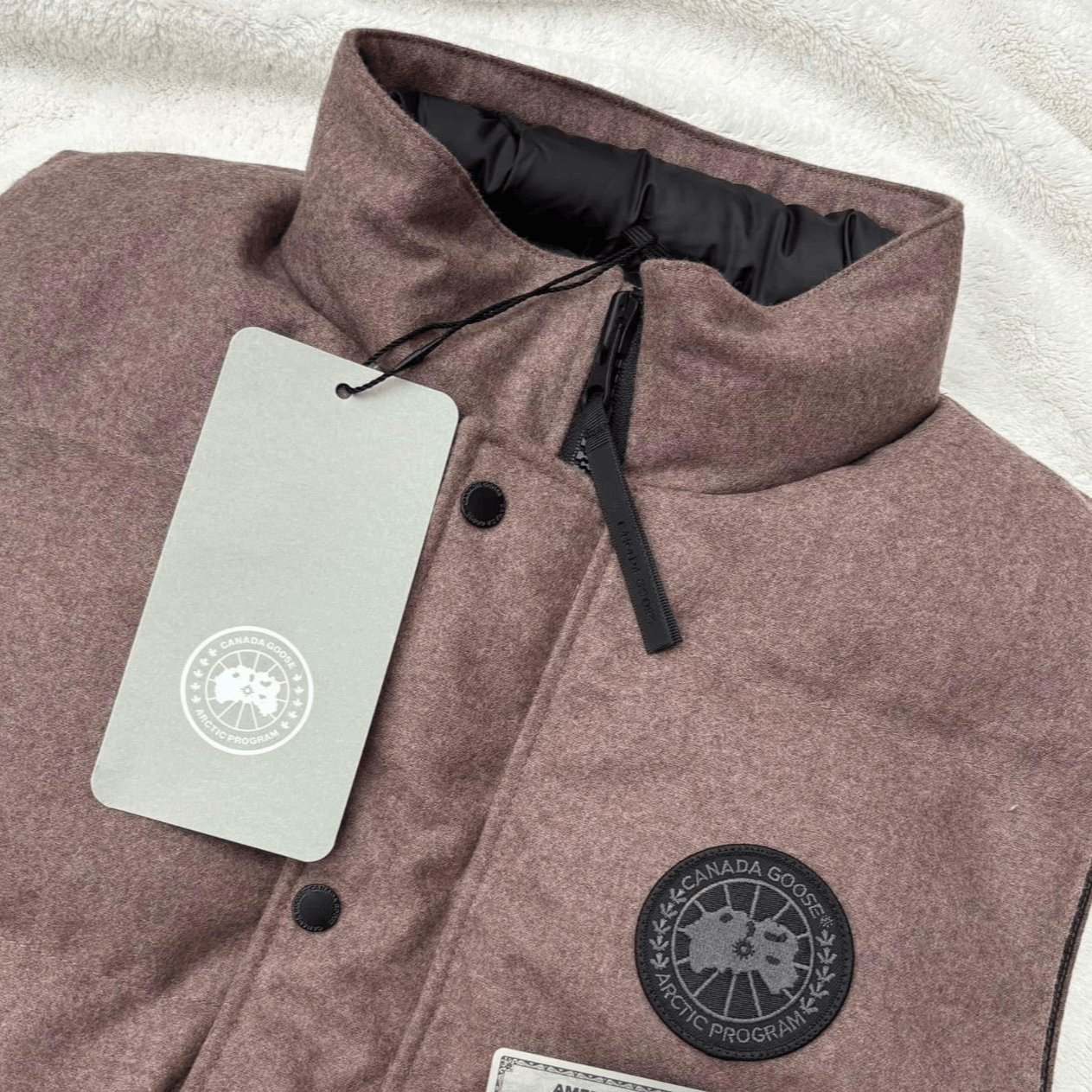Canada Goose Canada Goose Garçon Quicksand Wool Vest - MSRP $800 - New Size US M / EU 48-50 / 2 - 2 Thumbnail