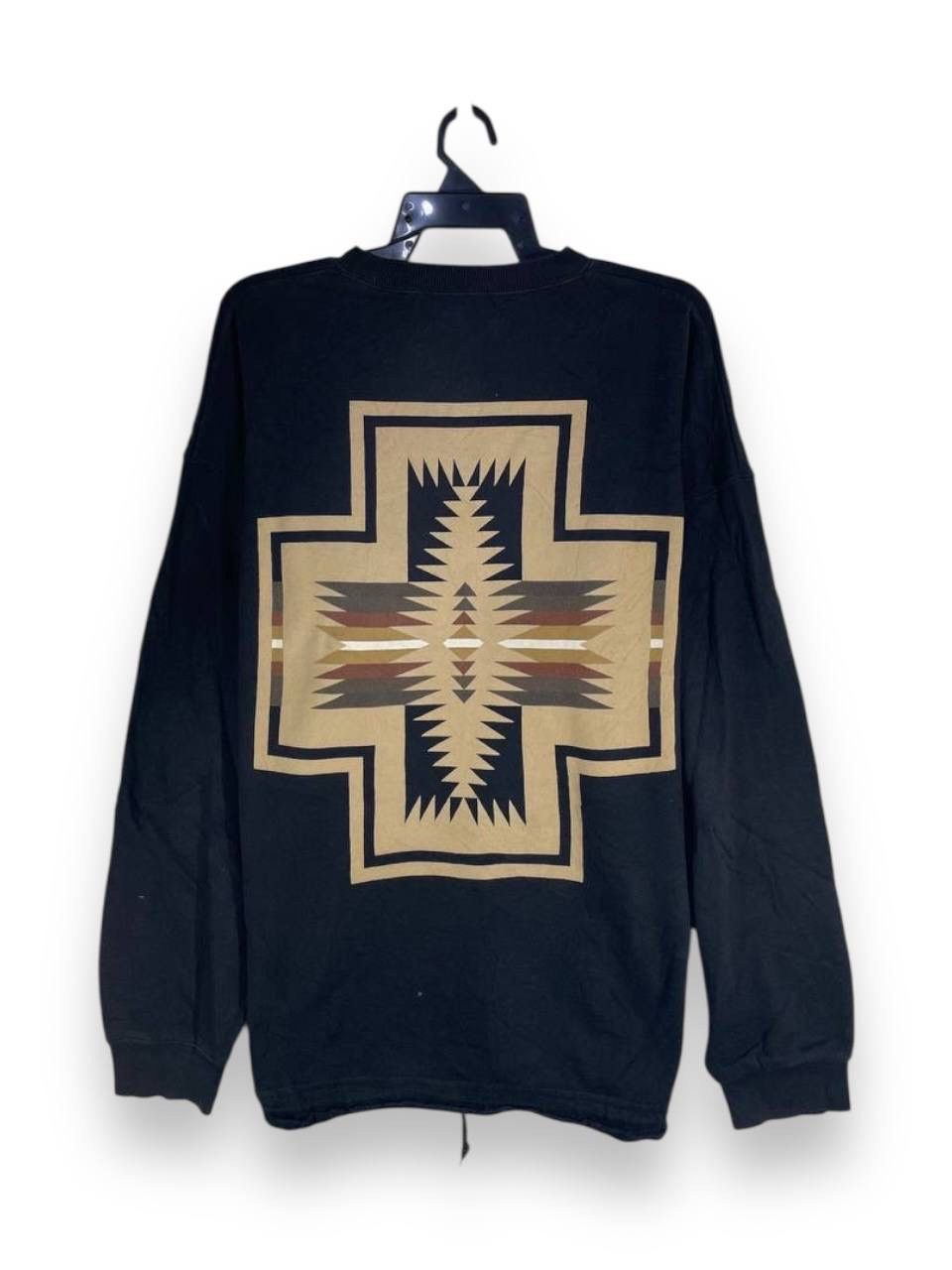 Pendleton Vintage pendelton navajo sweatshirt Size US L / EU 52-54 / 3 - 3 Thumbnail