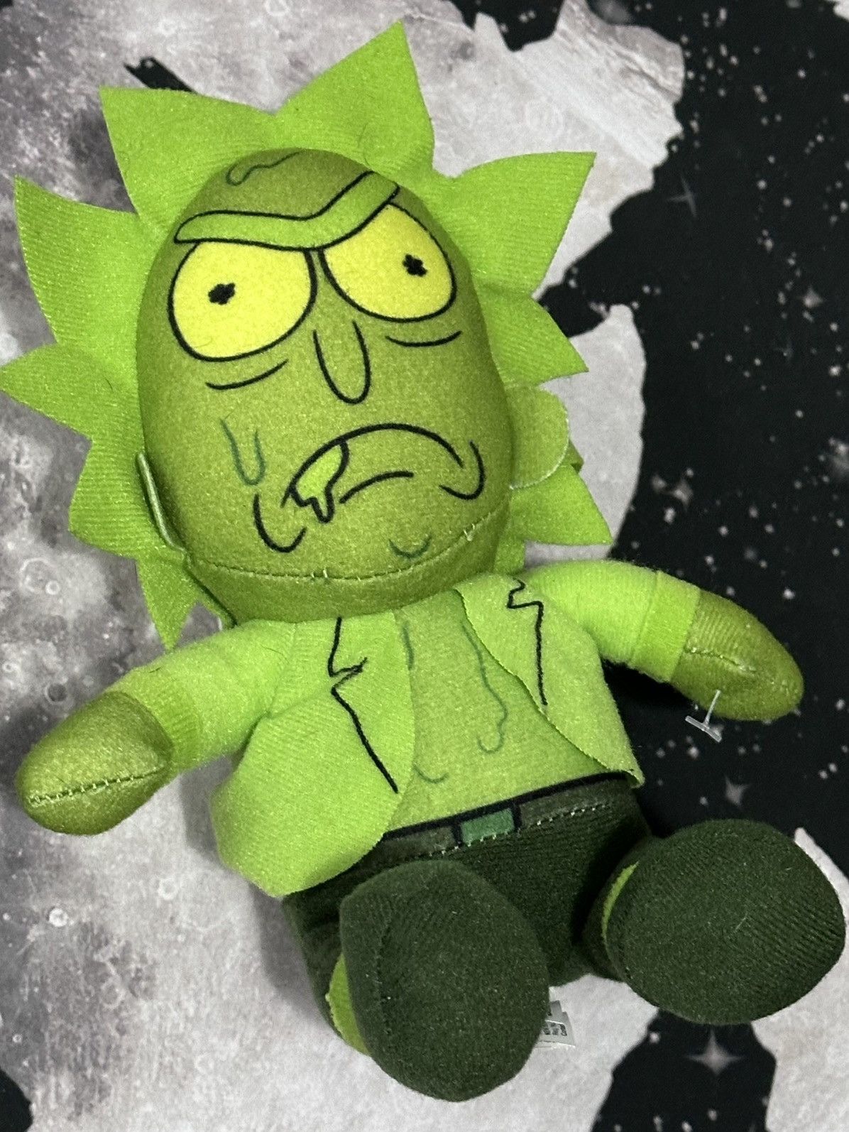 Cartoon Network Adult Swim Toxic Rick Character Plush Size ONE SIZE - 3 Thumbnail