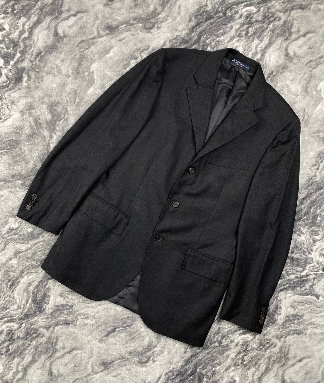 Polo Ralph Lauren Polo Ralph Lauren Wool Suit Blazer And Pants Size 48R - 2 Thumbnail