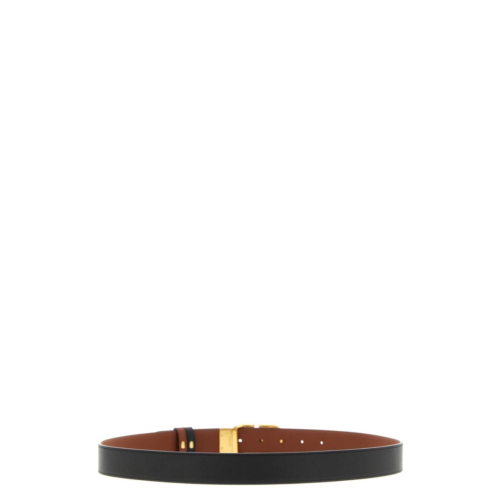 VALENTINO GARAVANI Vlogo Black Reversible Belt New & Authent