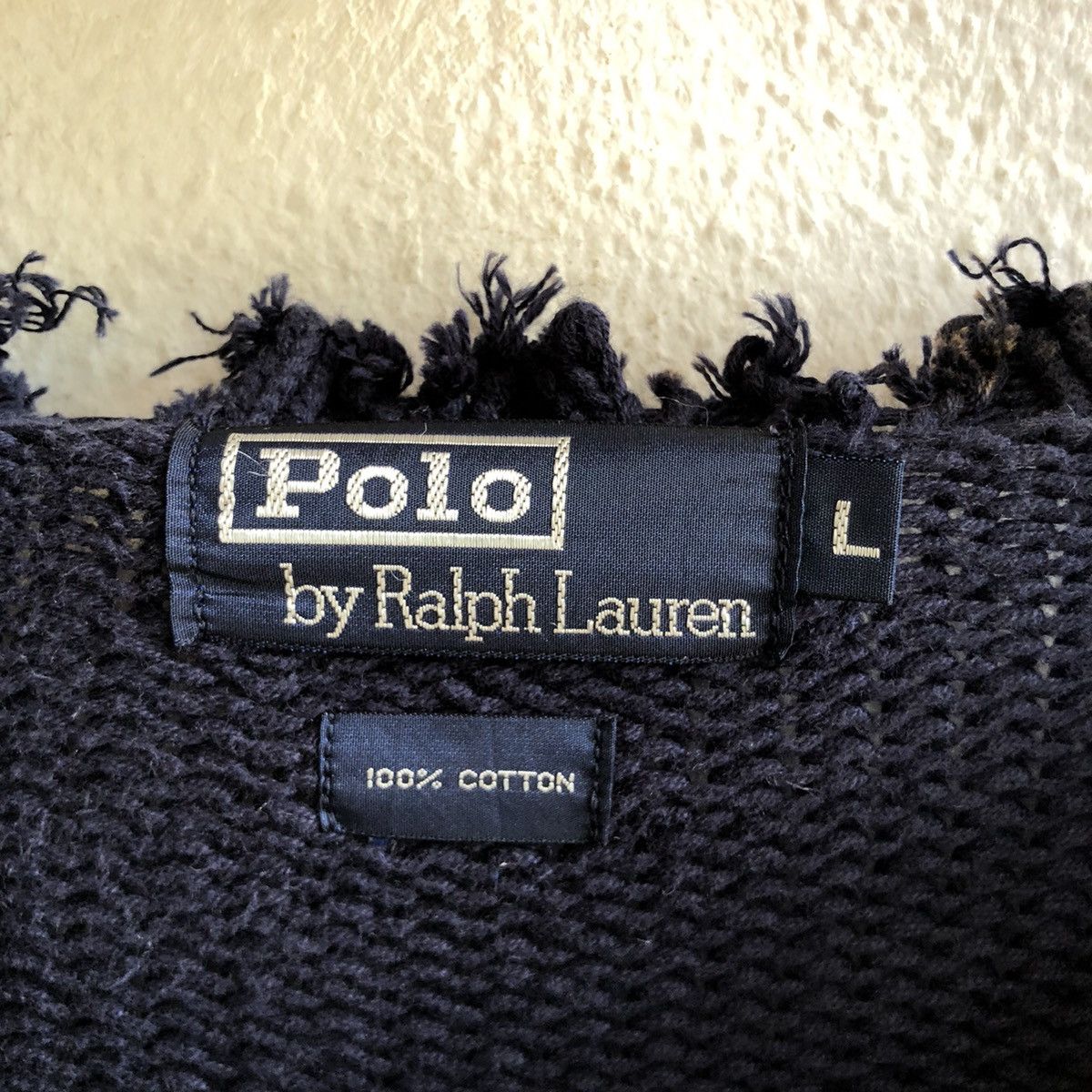 Polo Ralph Lauren × Vintage Distressed POLO RALPH LAUREN knitwear Size US M / EU 48-50 / 2 - 15 Thumbnail