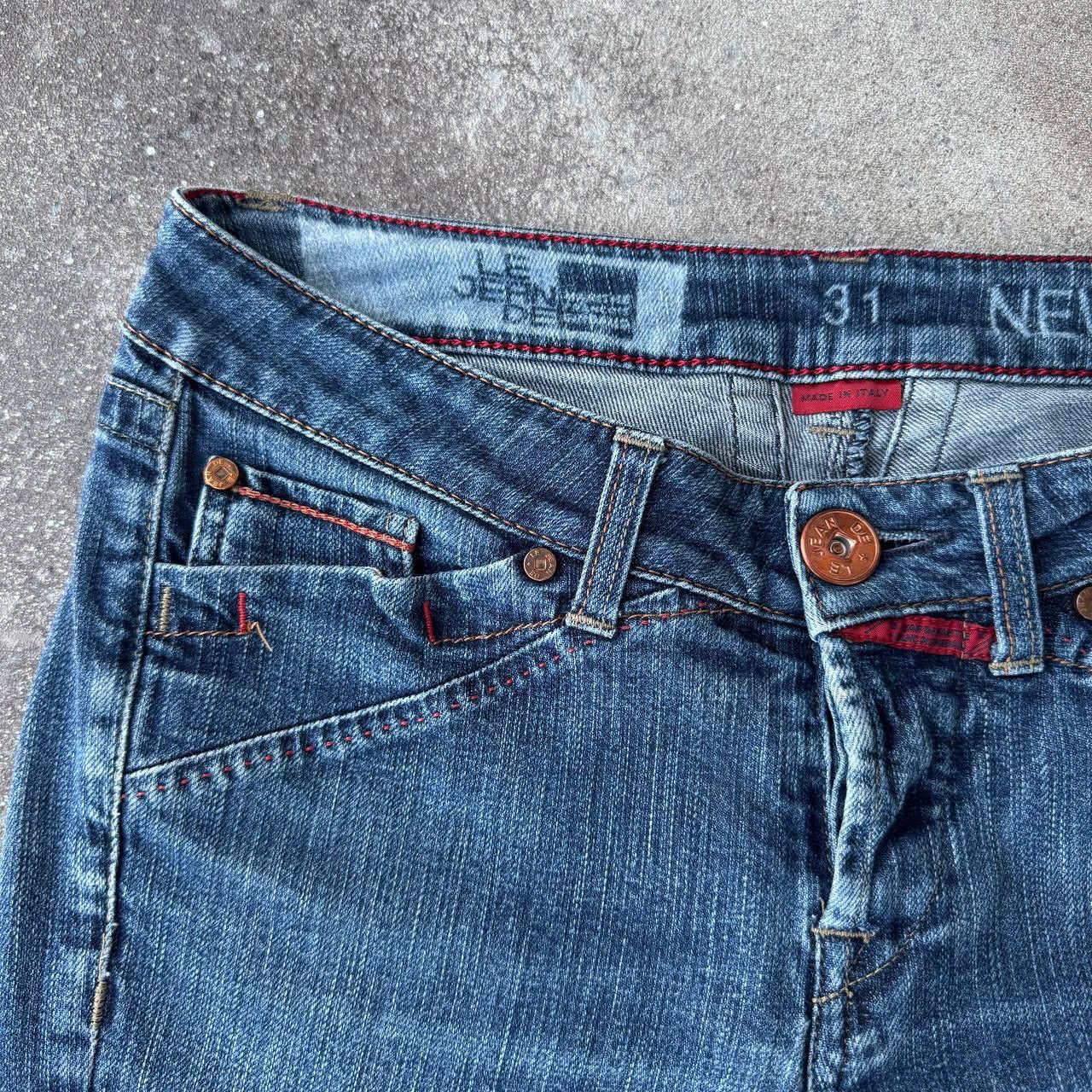 Marithe + Francois Girbaud Marithe Francois Girbaud Vintage Low Rise Jeans Size 22" - 5 Thumbnail