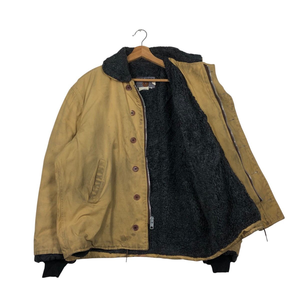 I. Spiewak And Sons 📌Vintage Bomber Jacket I.Spiewak Usa Buzz Ricksons Size US L / EU 52-54 / 3 - 12 Thumbnail