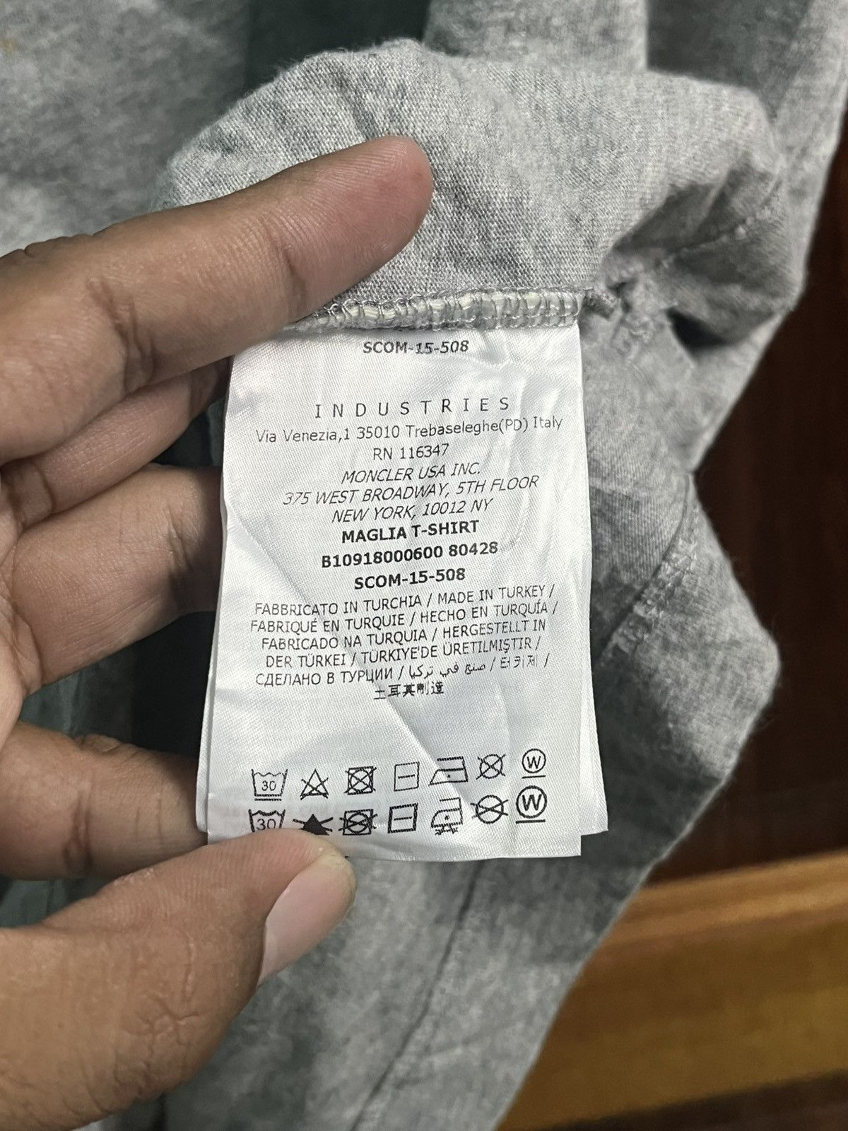 Moncler Moncler Tee Size US XXL / EU 58 / 5 - 5 Thumbnail