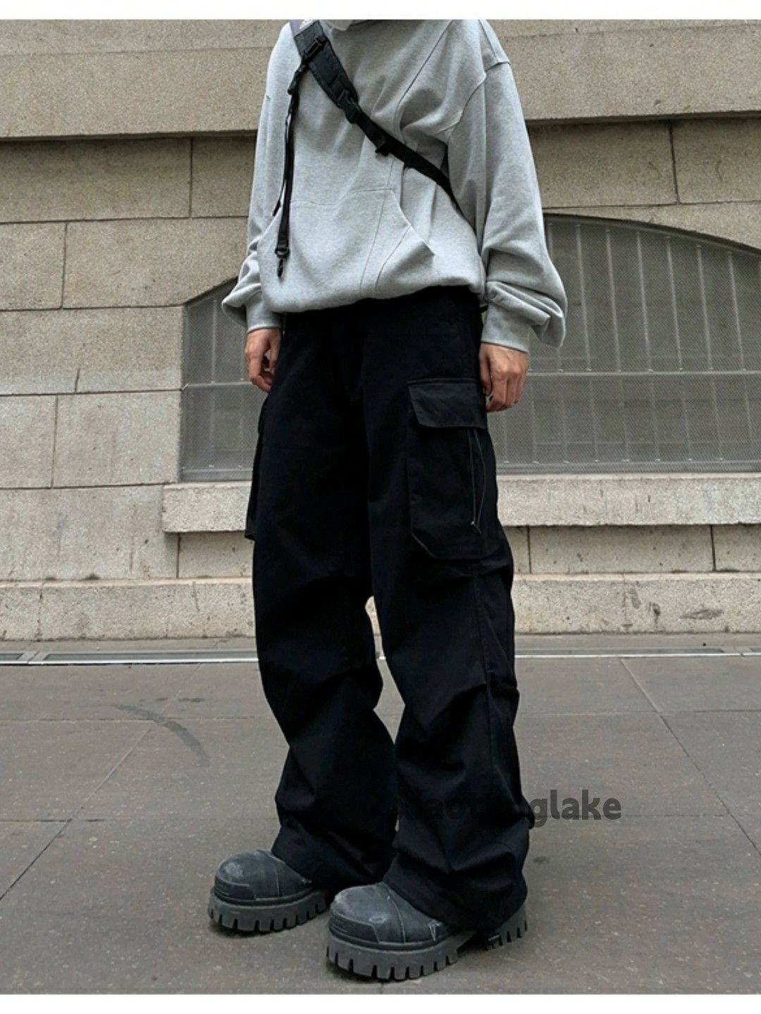 Designer × Japanese Brand × Vintage utility military outdoor loose baggy cargo pants Size US 30 / EU 46 - 7 Thumbnail
