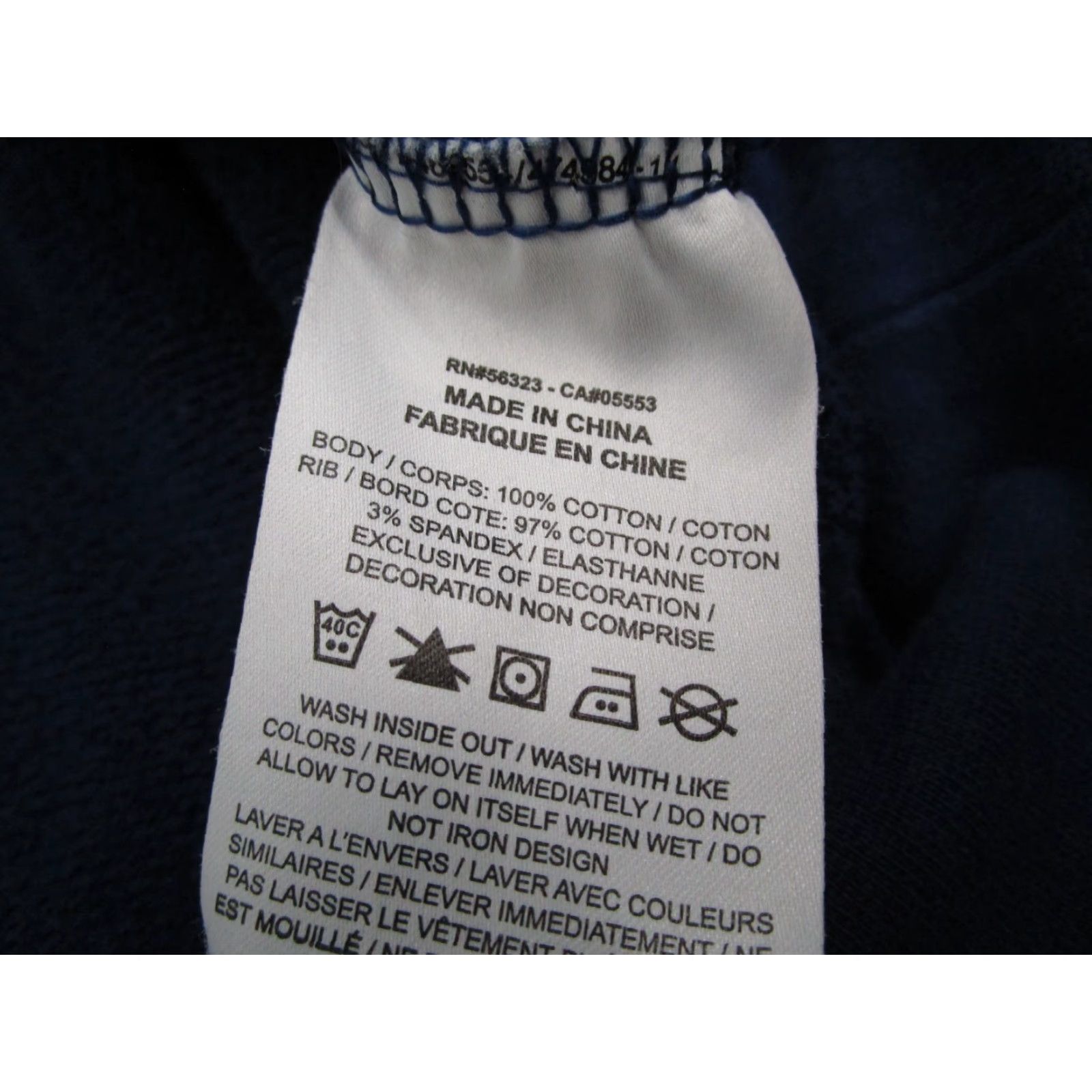 Nike Nike Sportswear Sweatshirt Men Medium Blue NSW French Terry Crew Neck Pullover, 100% Cotton, Embroidered Logo, Regular Fit Size US M / EU 48-50 / 2 - 3 Thumbnail