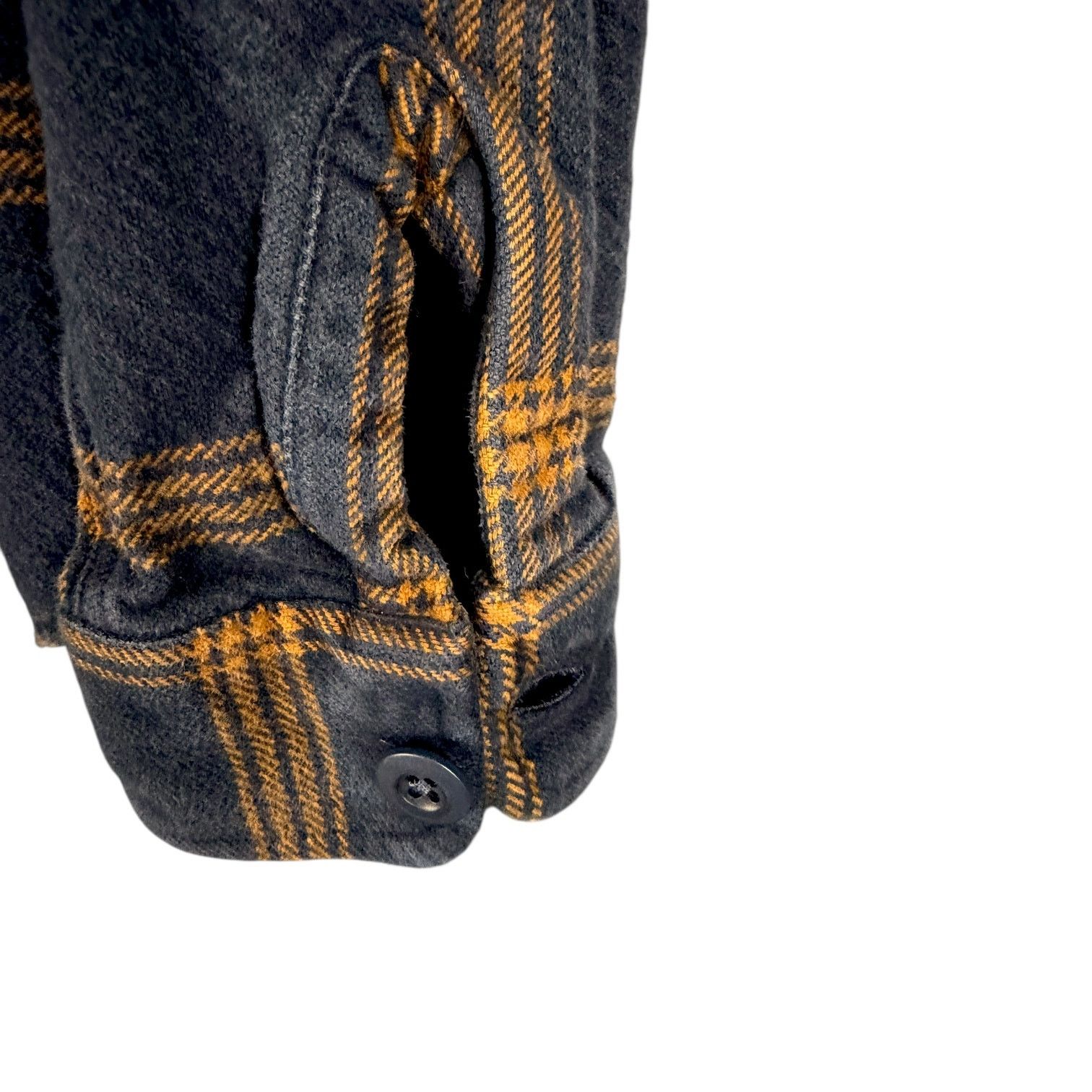 Madewell Men's Madewell Flannel Easy Shirt Jacket Navy Plaid - XL Size US L / EU 52-54 / 3 - 4 Thumbnail