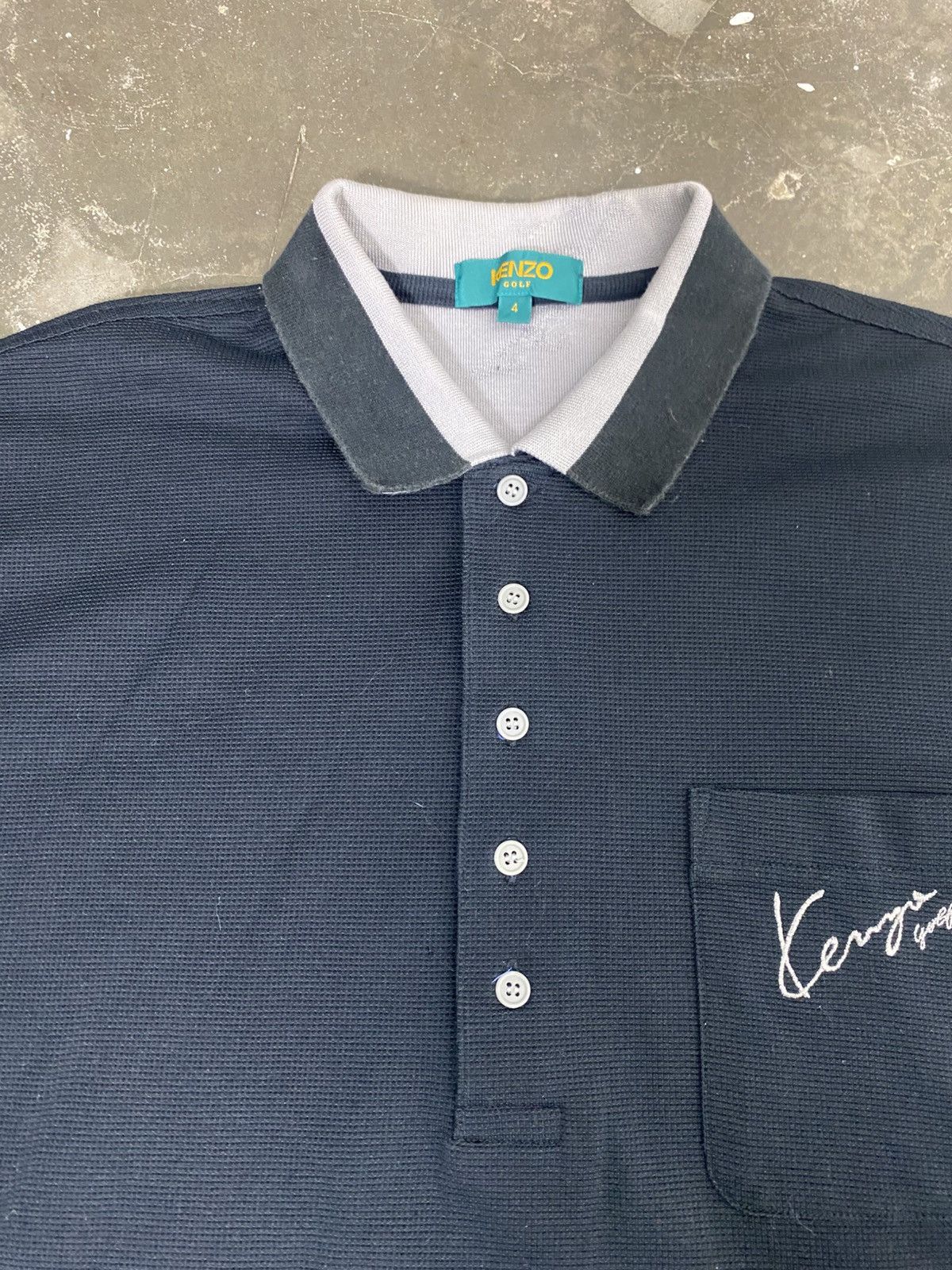 Kenzo Rare Vintage 90s Kenzo Golf Small Logo Polo Shirt Size US L / EU 52-54 / 3 - 7 Thumbnail