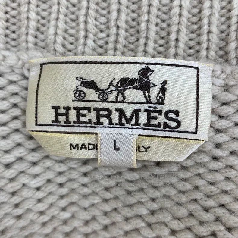 Hermes Hermes Color Block Floral Intarsia Cashmere High Neck Long Size US L / EU 52-54 / 3 - 5 Thumbnail