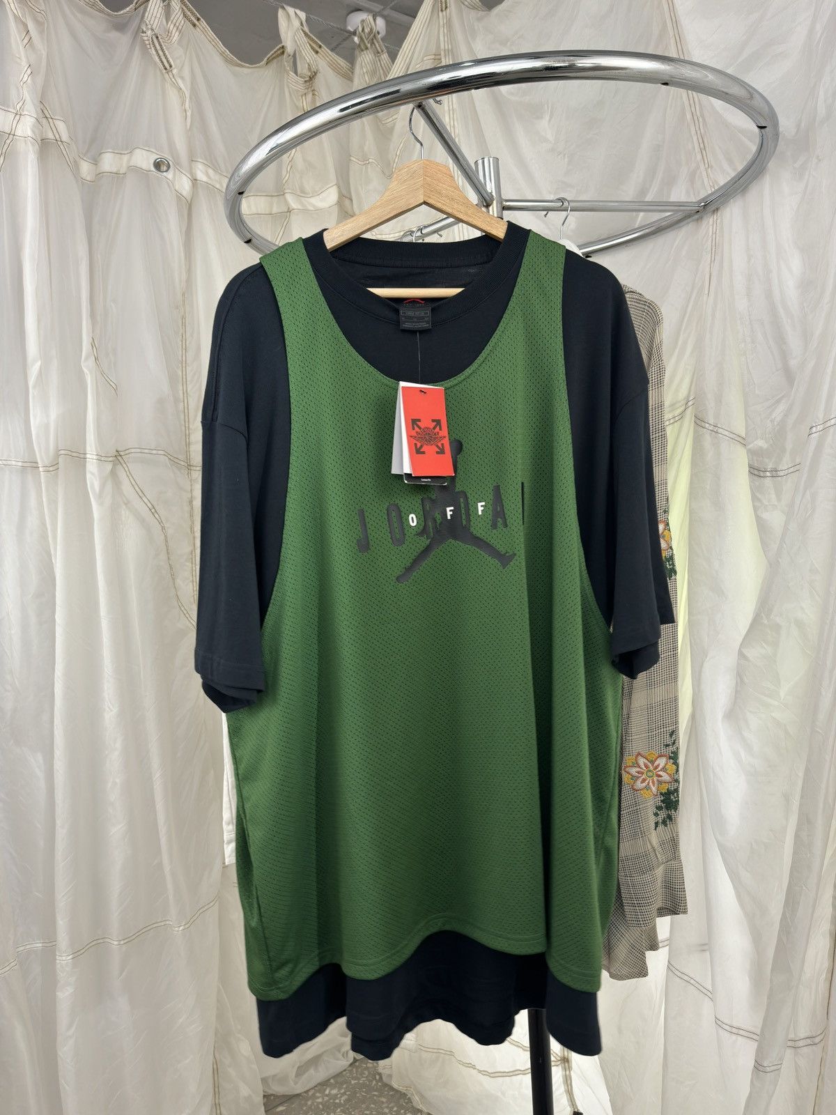 Jordan Brand × Off-White Off-white x Jordan Nike jersey tee Size US XL / EU 56 / 4 - 13 Thumbnail