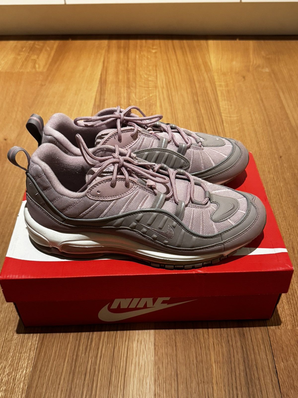 Nike Nike Air Max 98 ‘Pink Pumice’ Size US 9.5 / EU 42-43 - 4 Thumbnail