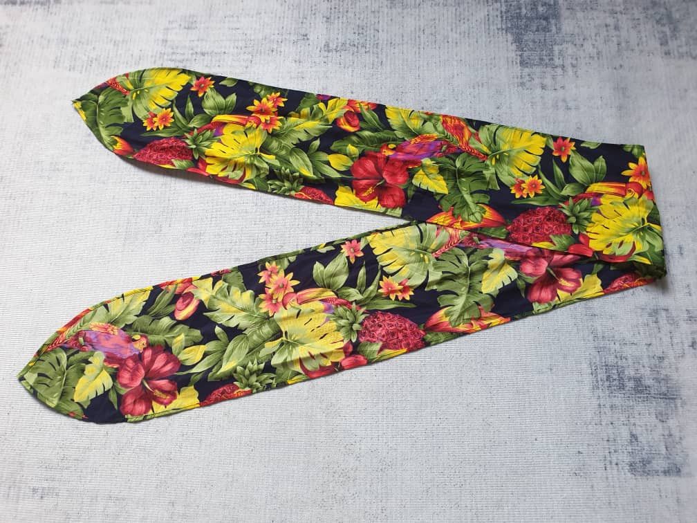 Japanese Brand Unnamed bird in the jungle scarves neck accessories Size ONE SIZE - 5 Thumbnail