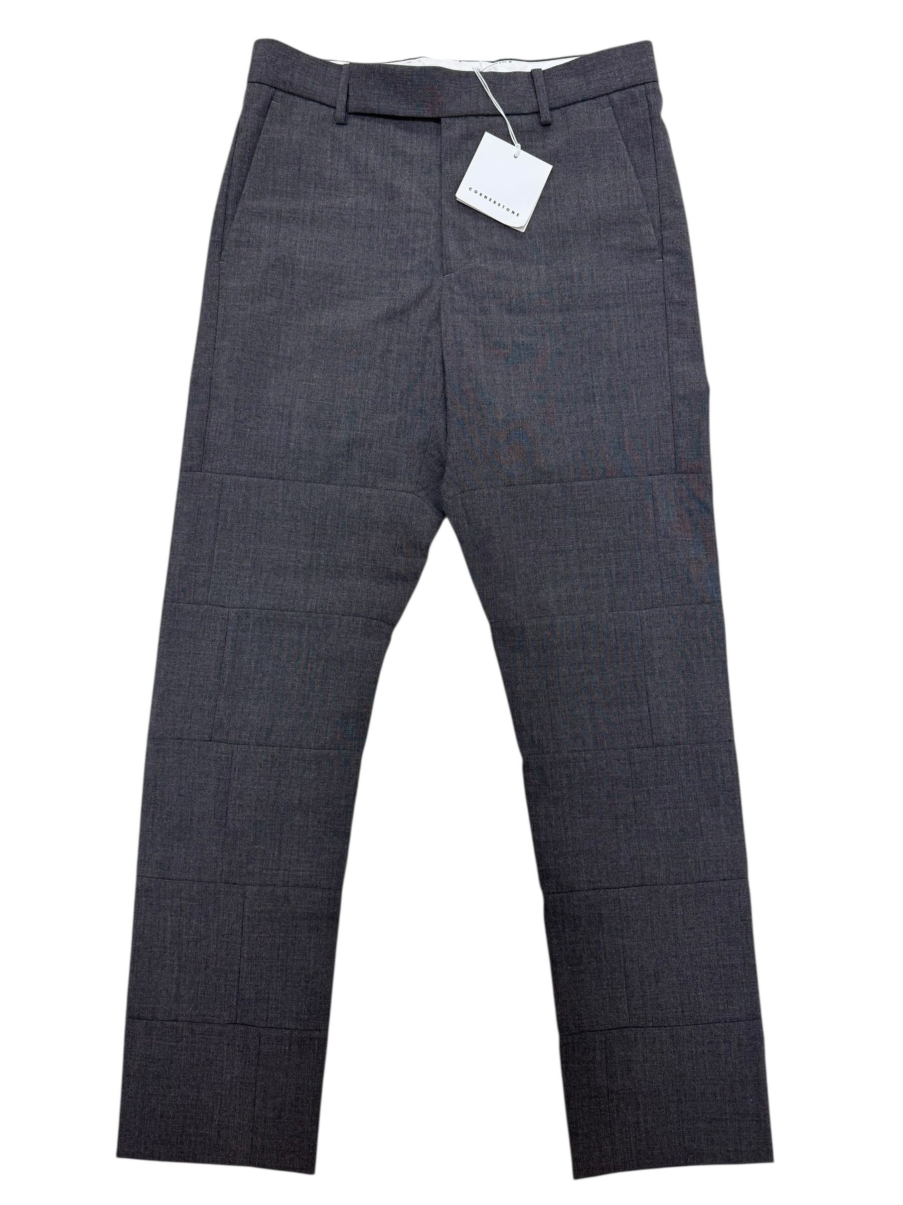 Other Cornerstone Homme By Sun Yun Grey Mens Trousers Size US 30 / EU 46 - 1 Thumbnail