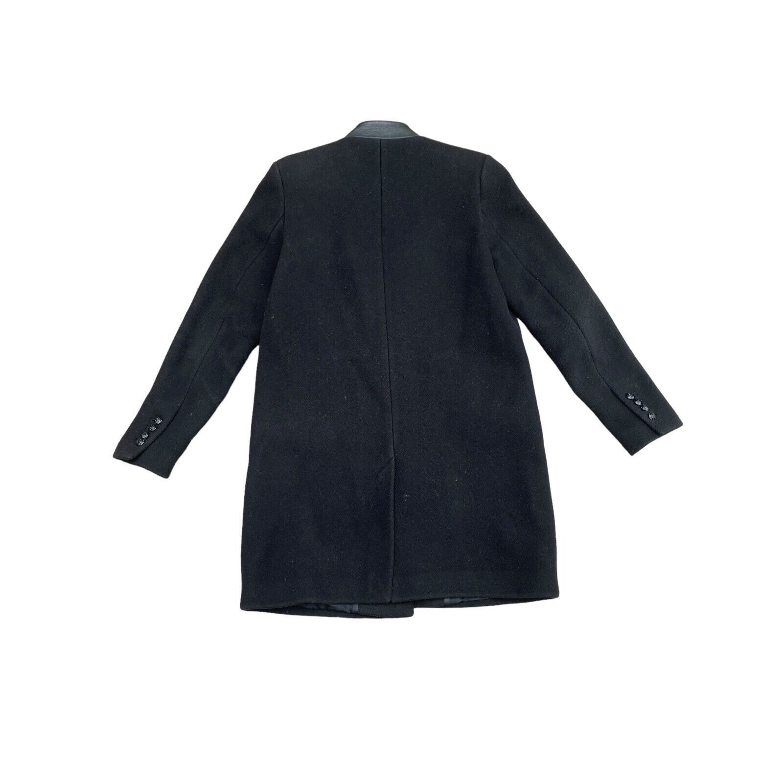 The Kooples Black Wool Coat Size US M / EU 48-50 / 2 - 4 Thumbnail