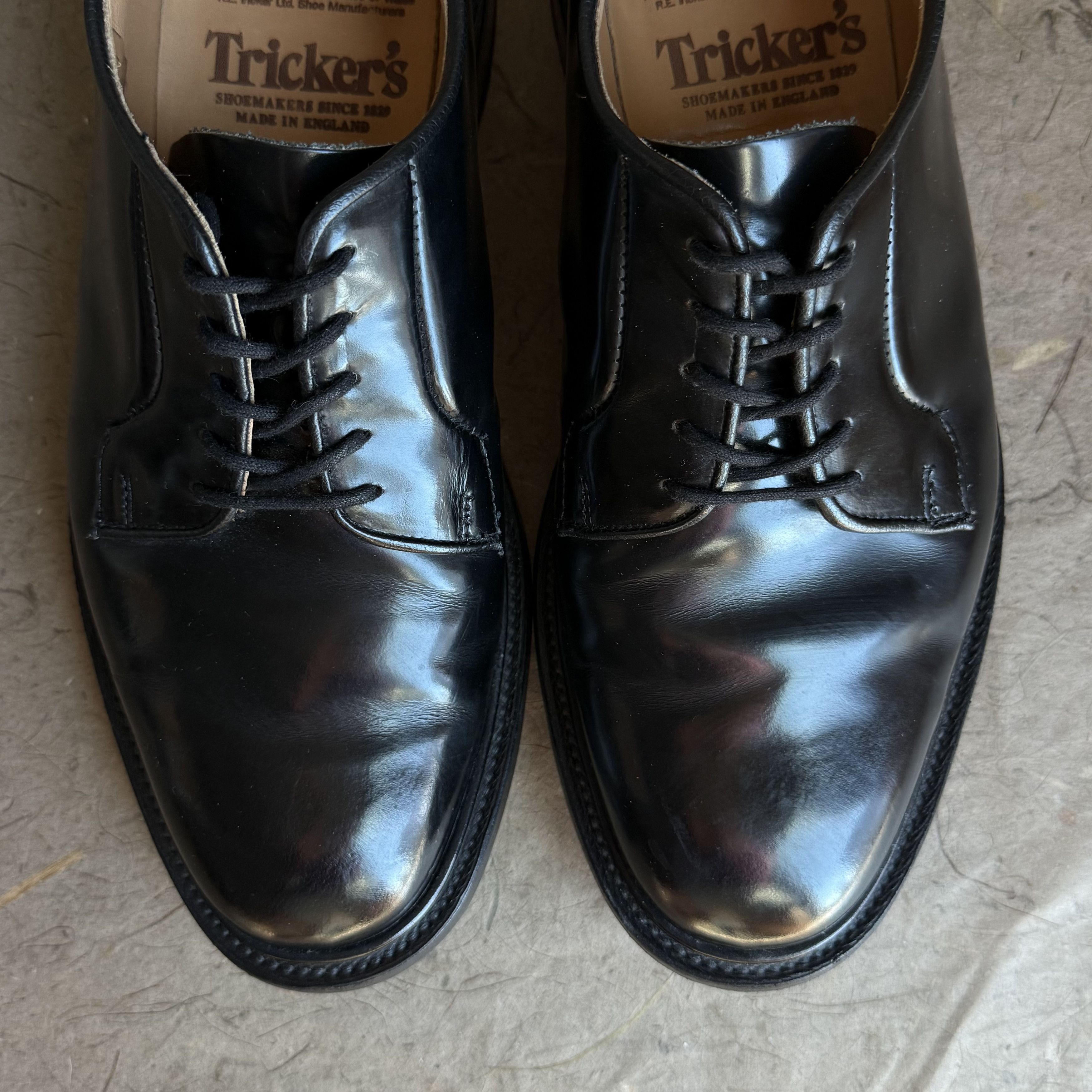 Tricker's Tricker's Robert derby shoe in black bookbinder Size US 9 / EU 42 - 5 Thumbnail