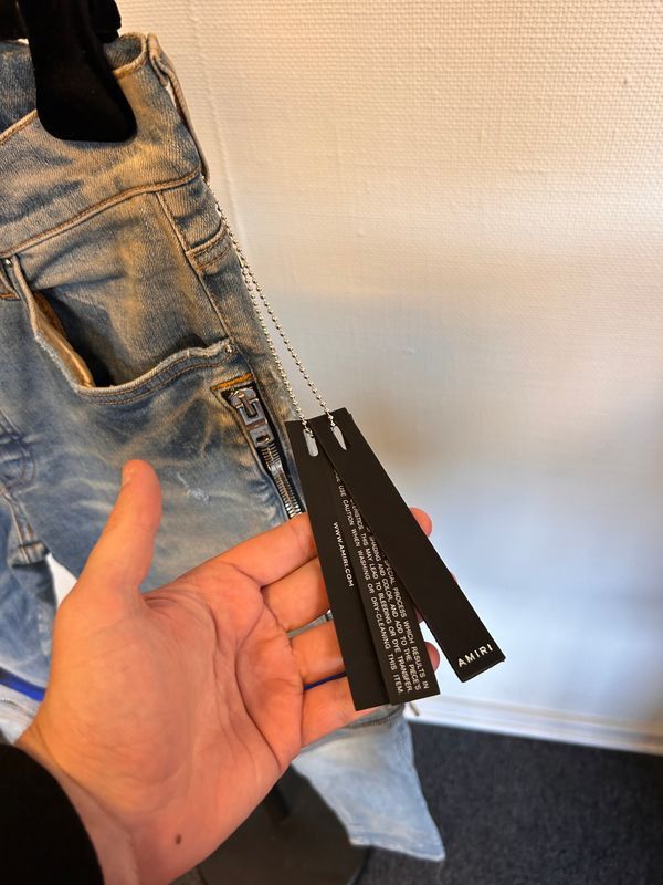 Amiri Amiri MX2 Clay Indigo Denim Jeans Size US 33 - 3 Thumbnail