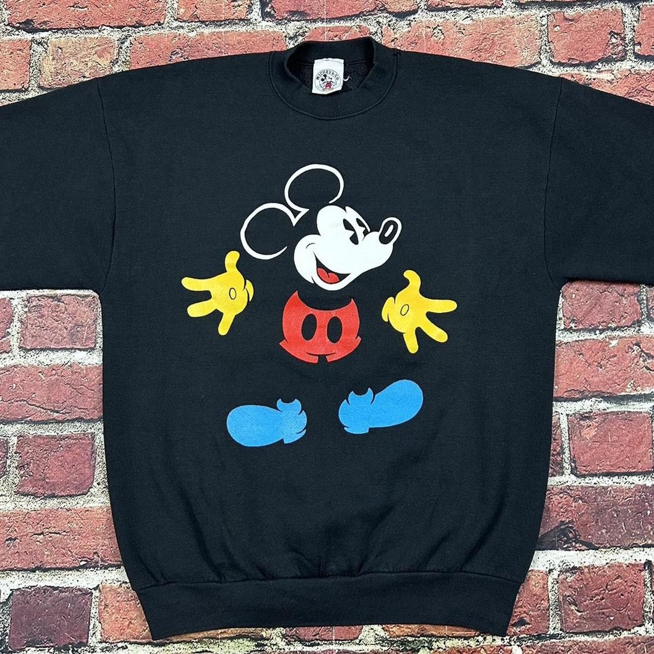 Mickey & Co. Vintage Disney Mickey Mouse Sweatshirt 80s 90s Big Graphic Size US XL / EU 56 / 4 - 2 Thumbnail