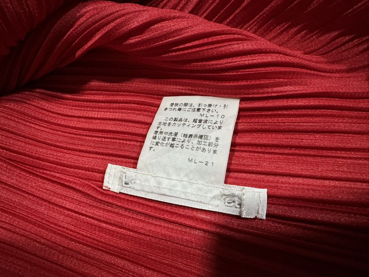 Issey Miyake × Japanese Brand × Pleats Please Issey Miyake 🔥Rare Issey Miyake Pleats Please Button Up Long Sleeve Shirt Size US M / EU 48-50 / 2 - 16 Thumbnail