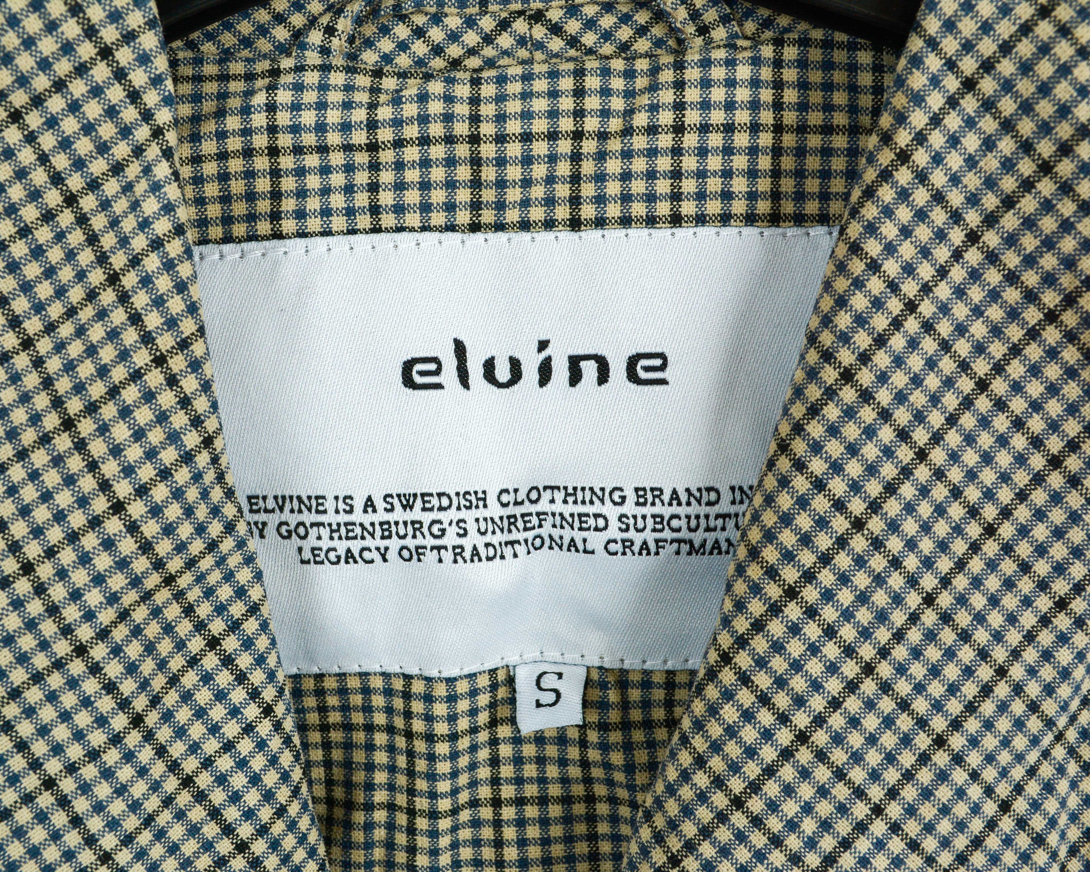 ELVINE Women S Tartan Blazer US 2 Jacket Plaid Coat Trench Mac Size S / US 4 / IT 40 - 3 Thumbnail