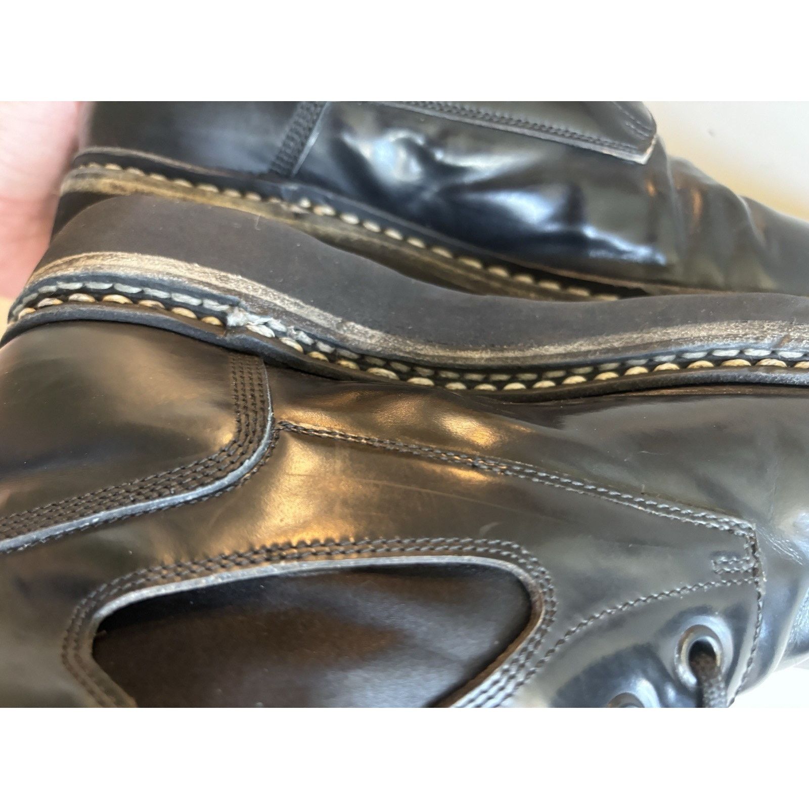 OAMC OAMC Over All Master Cloth Mara Chunky Leather Ankle Boot Size US 11 / EU 44 - 7 Thumbnail
