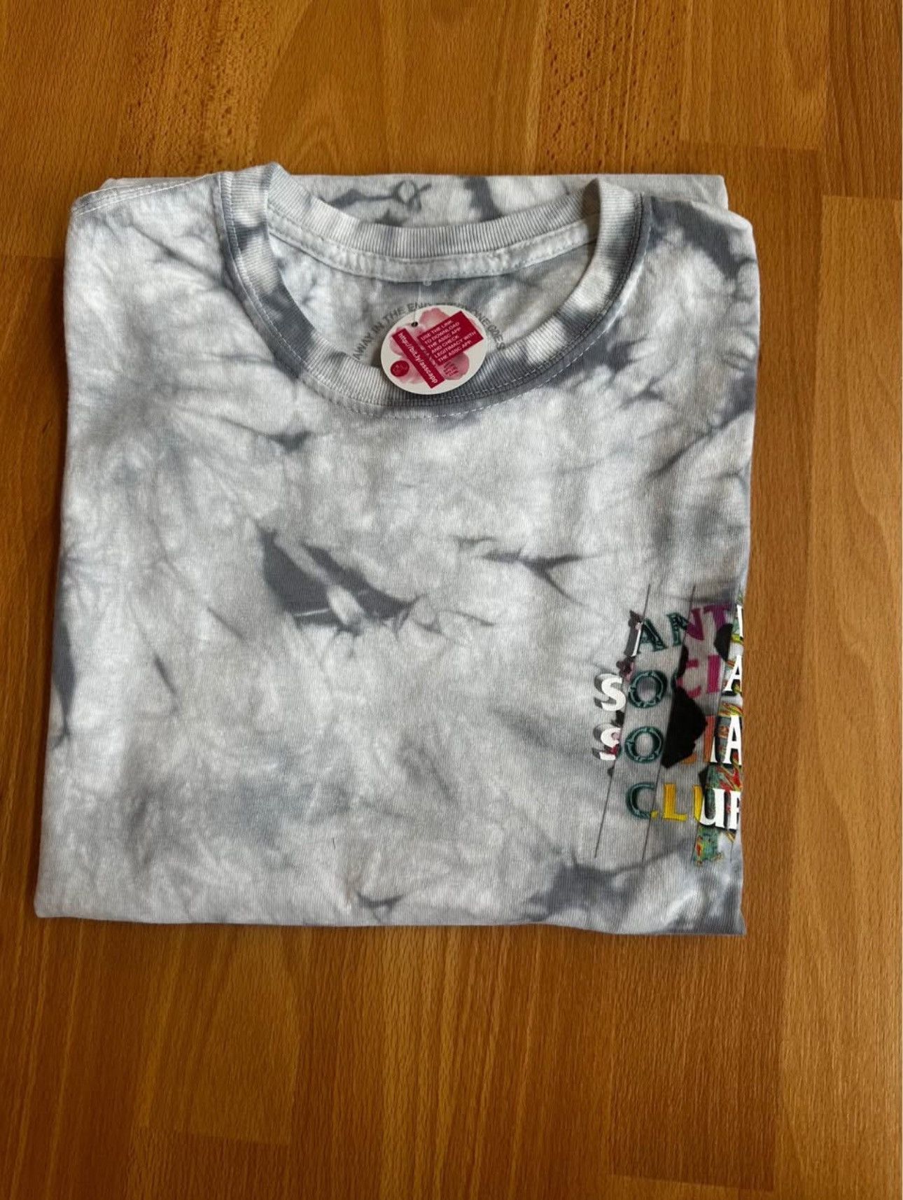 Anti Social Social Club ASSC Dissociative T-Shirt “Grey Tye Die” (BRAND NEW) Size US M / EU 48-50 / 2 - 3 Thumbnail
