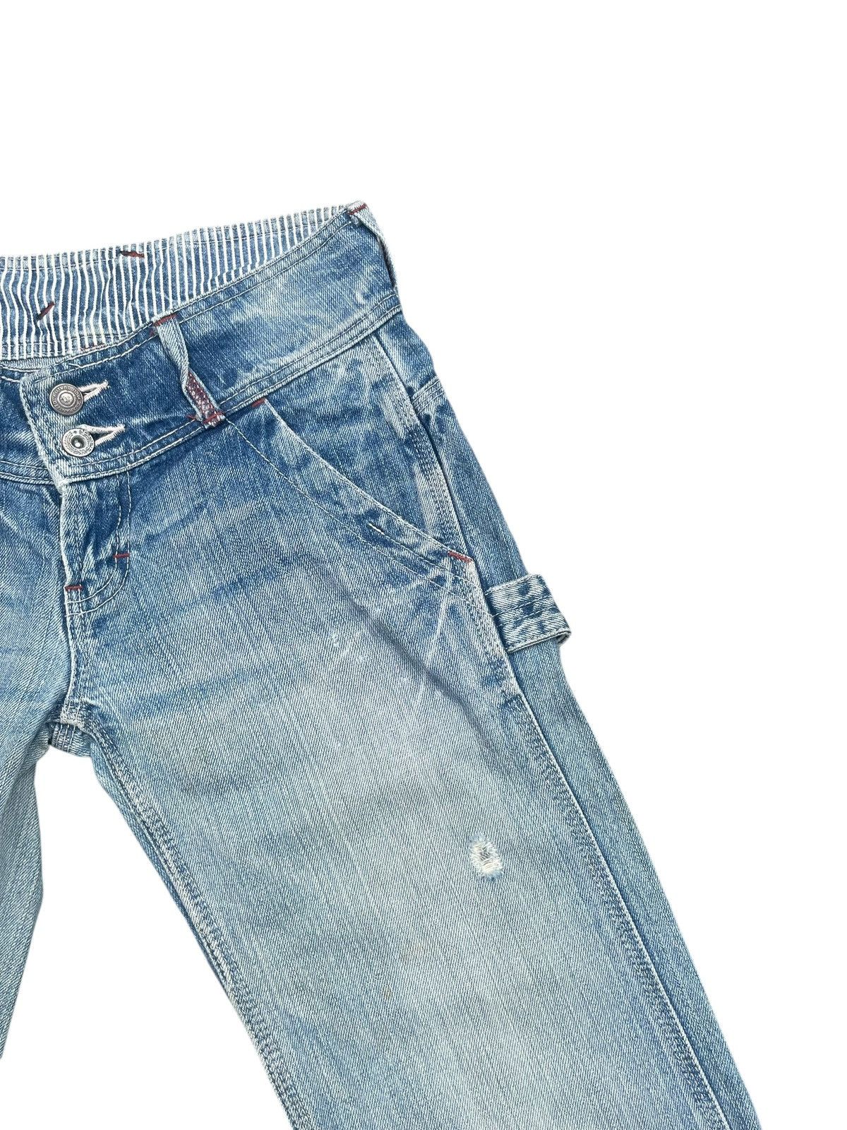 Japanese Brand Vintage Betty Smith Flare Distresed Size 29" - 3 Thumbnail