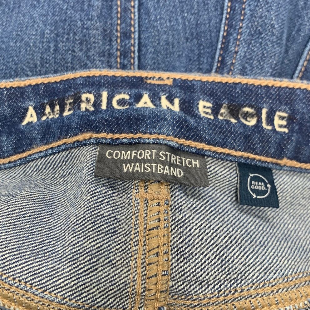 American Eagle Outfitters New American Eagle Womens 6 Cotton Blend Denim Mom Jeans Size 28" / US 6 / IT 42 - 5 Thumbnail